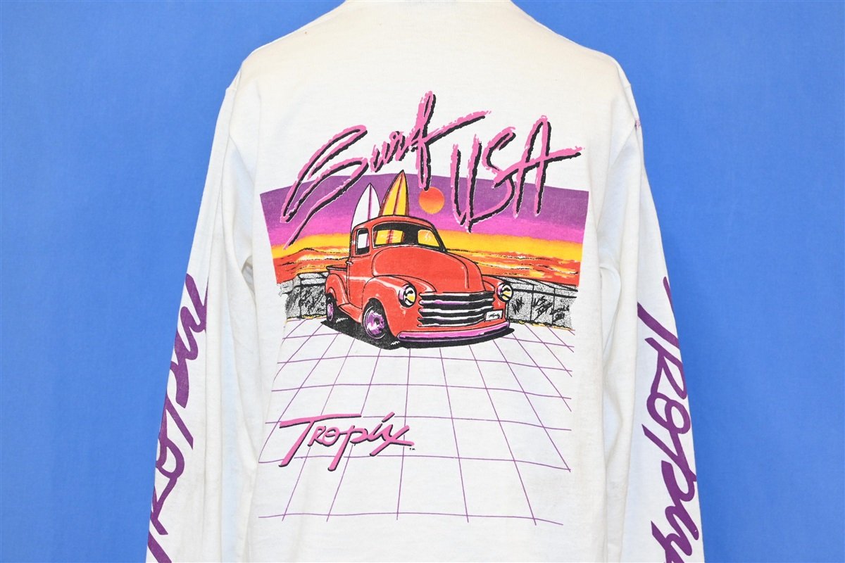 80s Surf USA Sunset Hot Rod Deadstock t-shirt Youth Medium product image 1