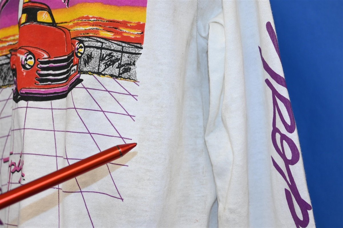 80s Surf USA Sunset Hot Rod Deadstock t-shirt Youth Medium product image 6