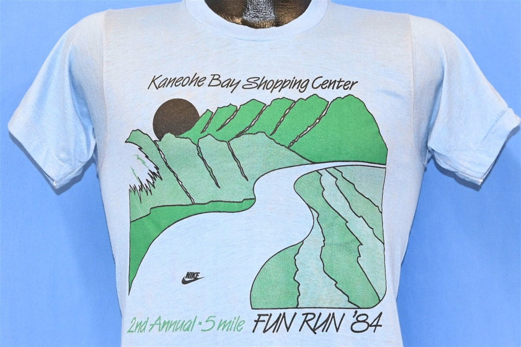 80s Nike Kaneohe Bay Shopping Fun Run 1984 Hawaii t-shirt product image 1