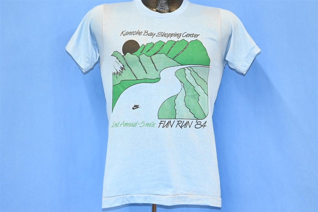 80s Nike Kaneohe Bay Shopping Fun Run 1984 Hawaii t-shirt product image 2