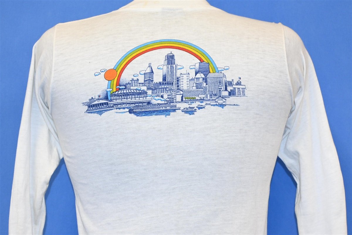 80s Cincinnati Skyline Rainbow Deadstock t-shirt Youth product image 1