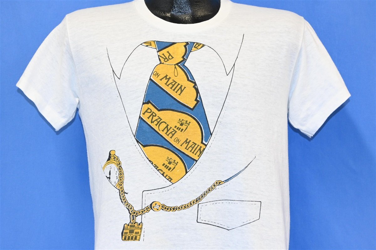 70s Pracna on Main Suit Tie Costume Restaurant t-shirt product image 1