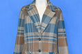 70s Cos Cob Brown Plaid Twill Suit Jacket Women's Medium product image 1