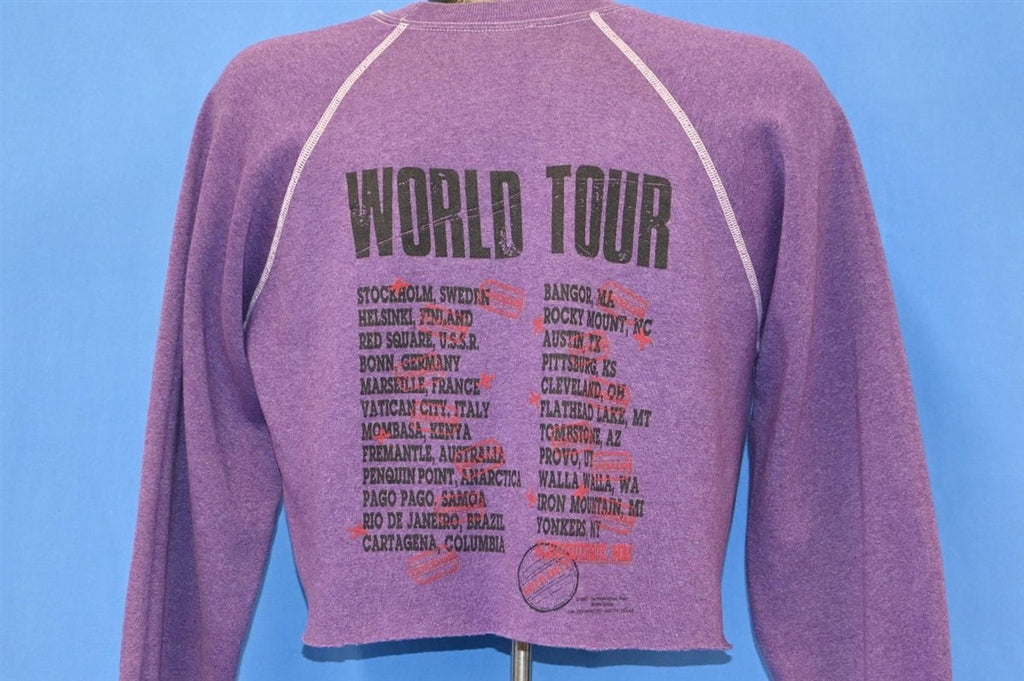 80s Billy & the Boingers Bloom County Cropped Sweatshirt product image 3