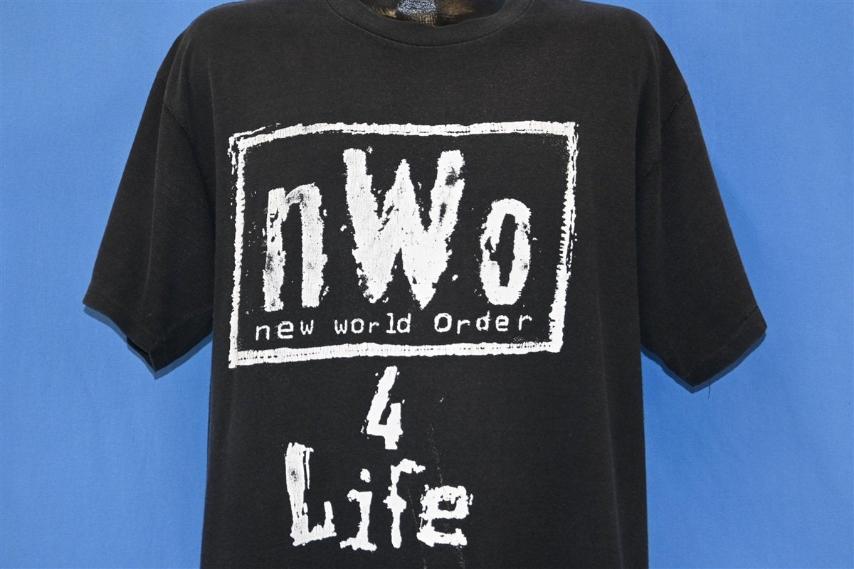 90s New World Order nWo 4 Life Wrestling t-shirt Extra Large product image 1