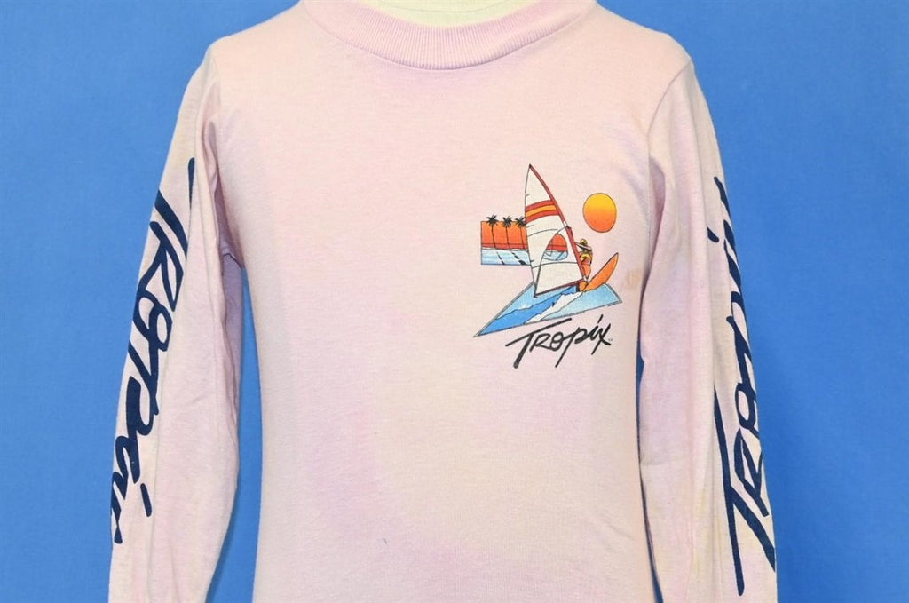80s Tropix Windsurfing Rainbow Deadstock t-shirt Youth Small product image 2