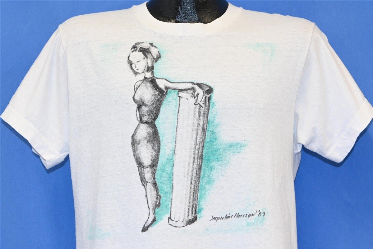 80s Woman With Pillar Jacqueline Harrigan '89 t-shirt Medium product image 1