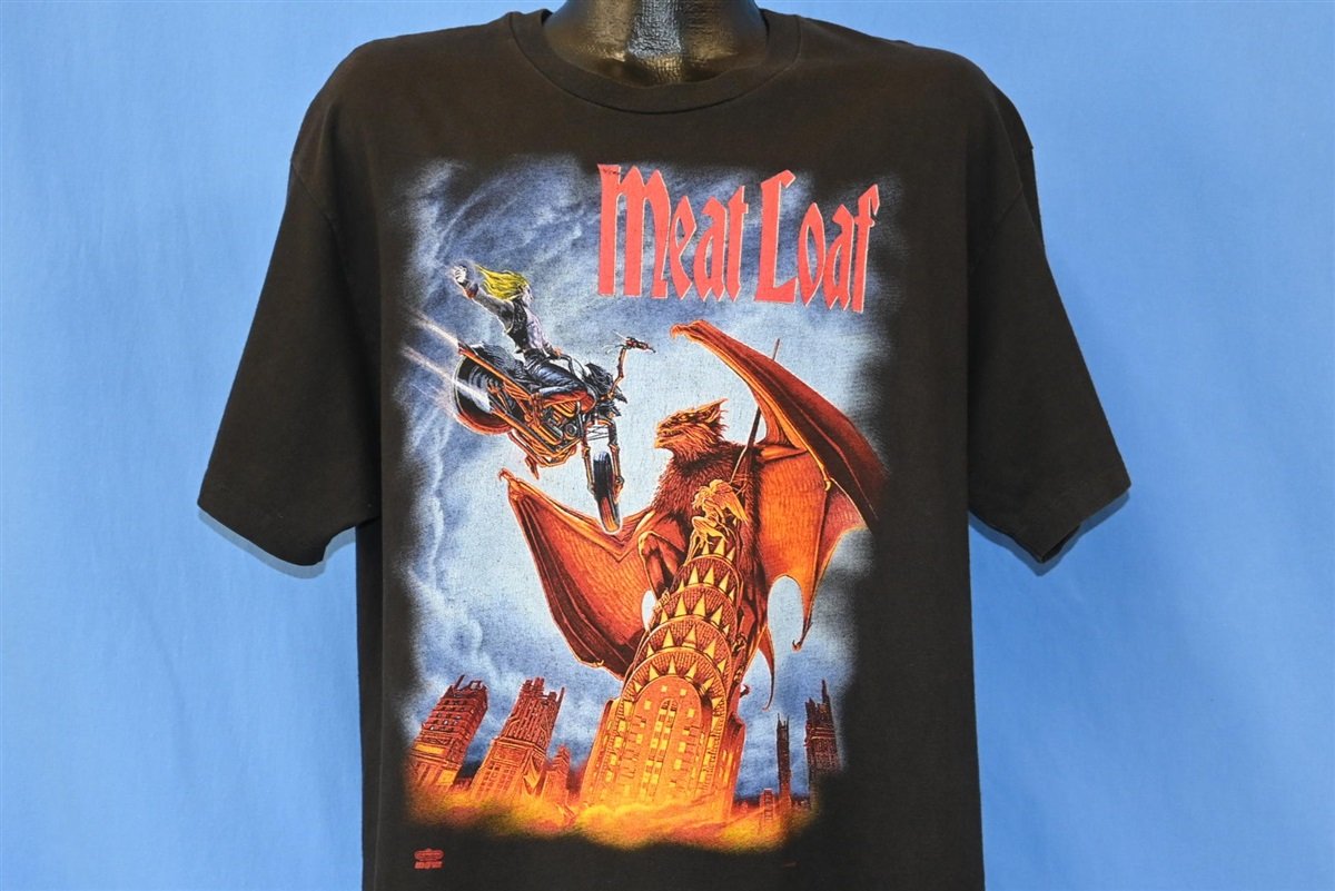 90s Meat Loaf Everything Louder Tour Rock t-shirt Extra product image 1