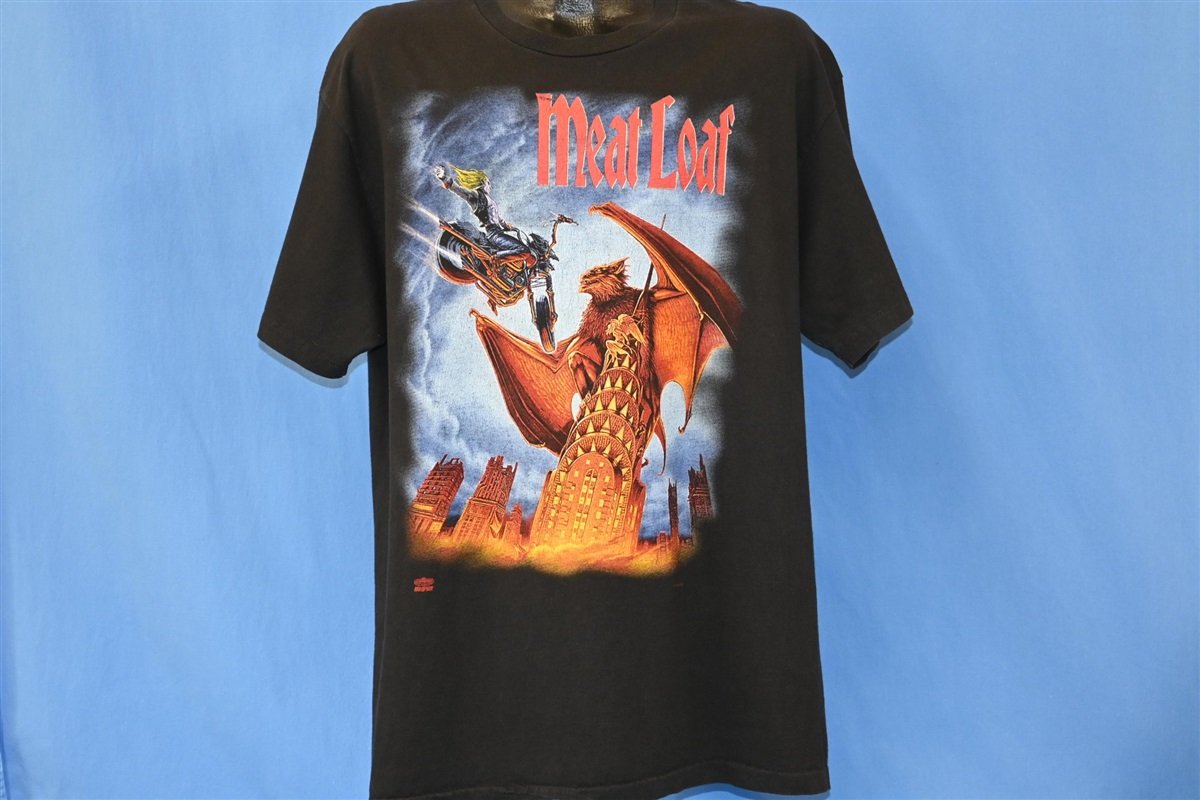 90s Meat Loaf Everything Louder Tour Rock t-shirt Extra product image 2