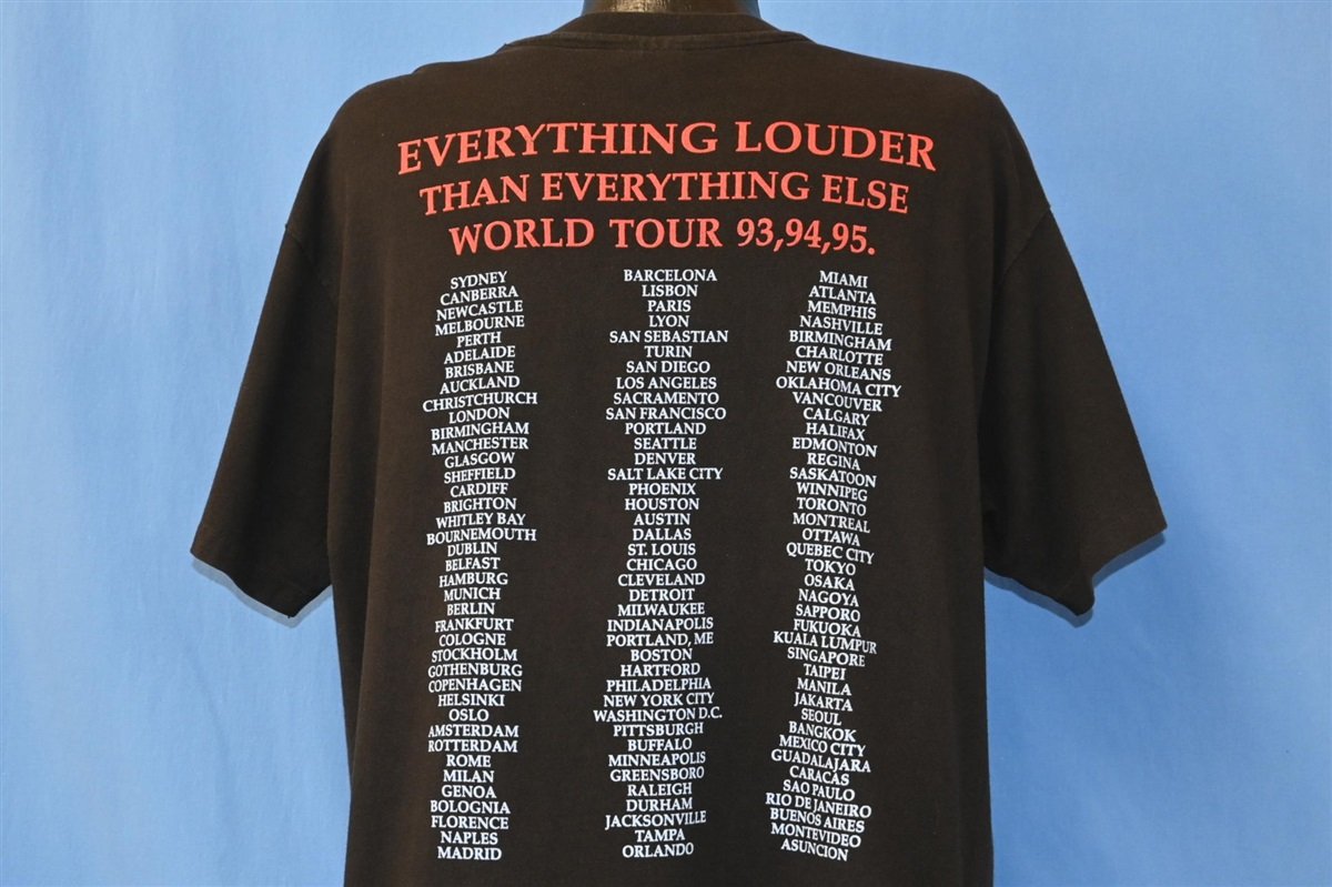 90s Meat Loaf Everything Louder Tour Rock t-shirt Extra product image 4