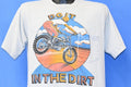 70s Do It In the Dirt Motocross Biking Pocket t-shirt Large product image 1