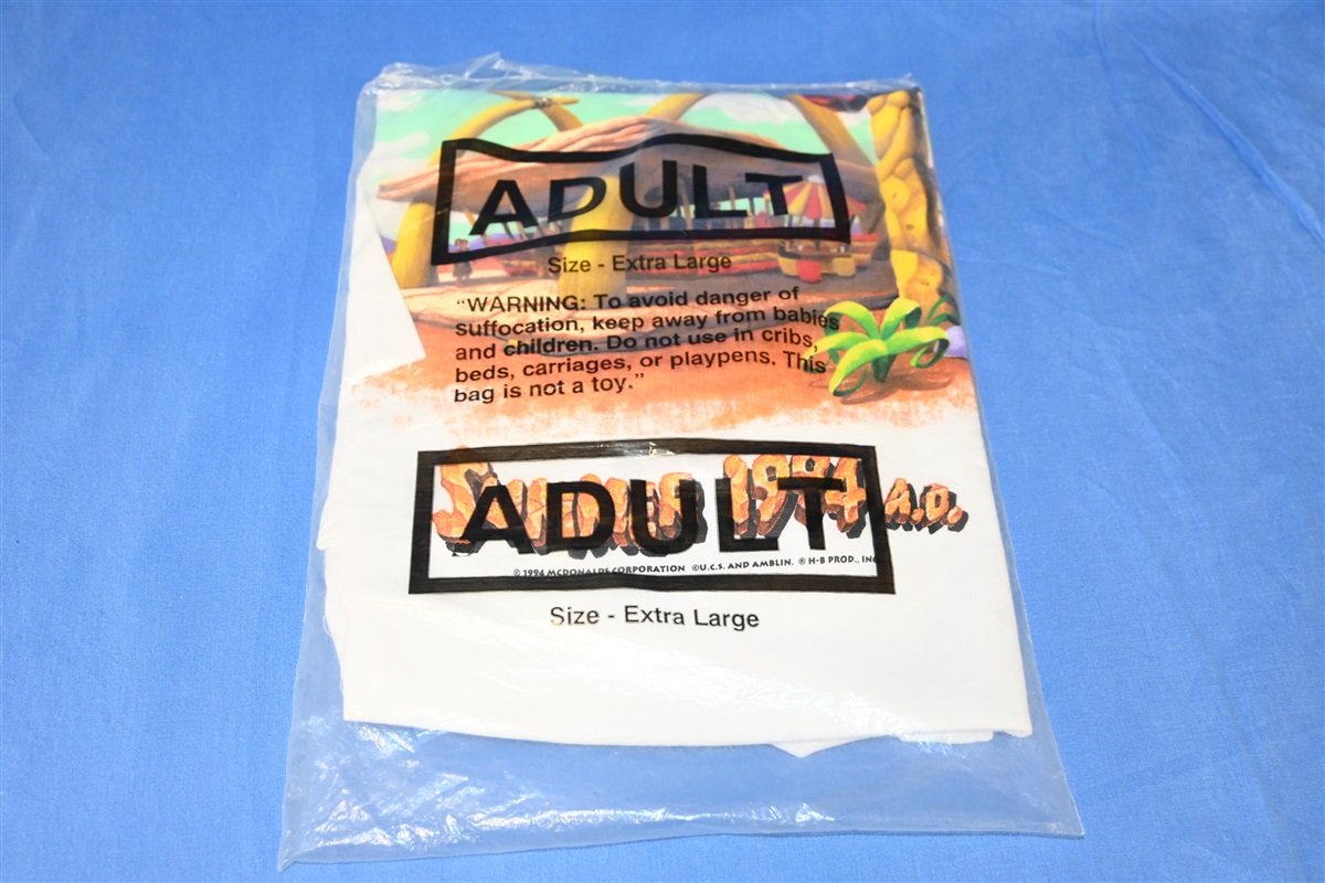 90s Flintstones Movie McDonald's Packaged t-shirt Extra product image 2