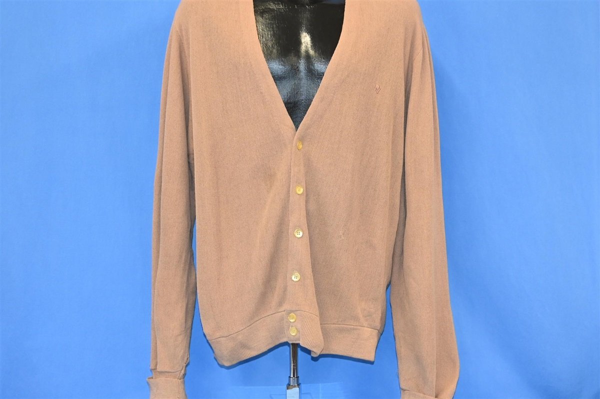 80s Christian Dior Beige Button Up Cardigan Sweater Large
