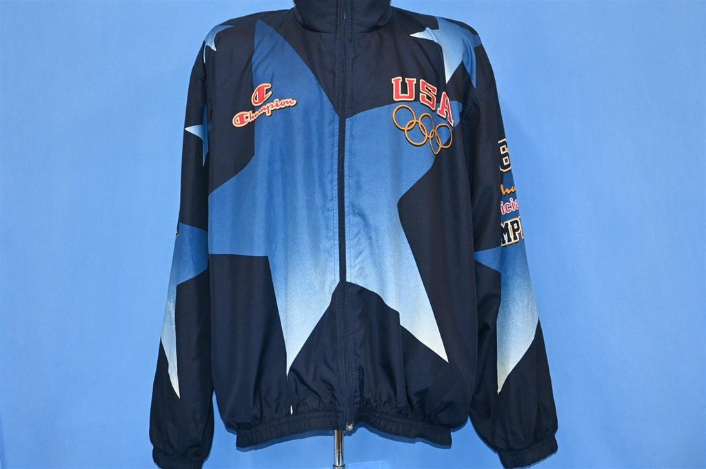 90s Team USA Atlanta Olympics Windbreaker Jacket Extra Large product image 3