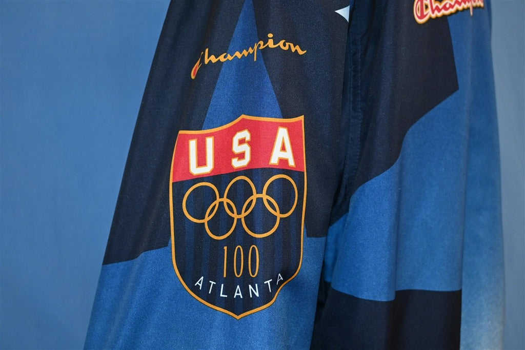 90s Team USA Atlanta Olympics Windbreaker Jacket Extra Large product image 4