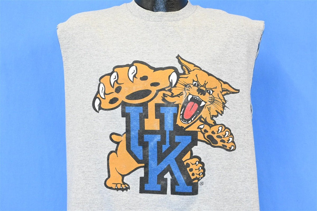 90s University of Kentucky Wildcats NCAA Cut Off t-shirt product image 1