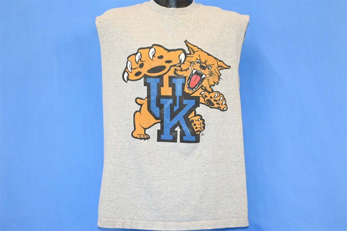 90s University of Kentucky Wildcats NCAA Cut Off t-shirt product image 2