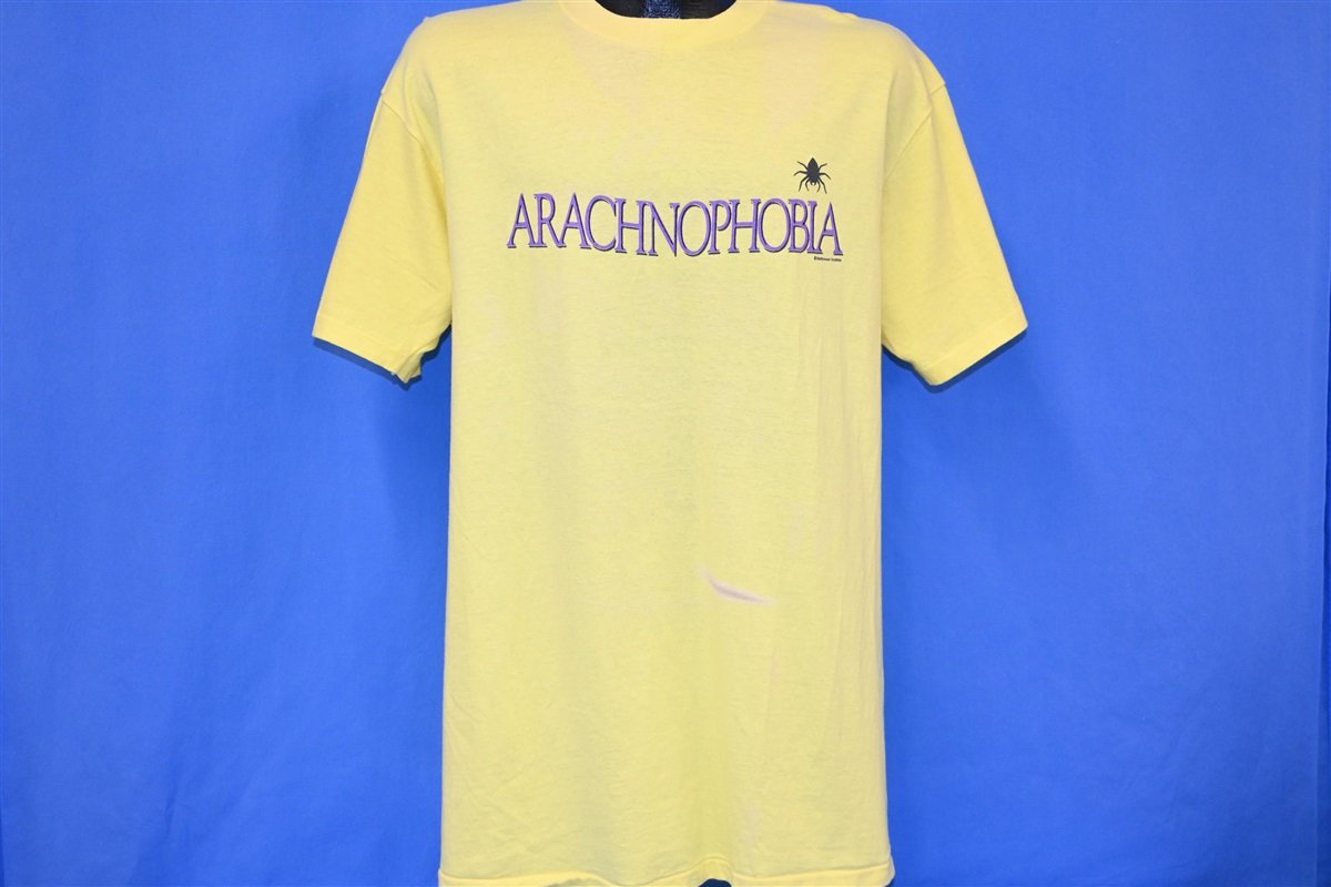 90s Arachnophobia Horror Movie Eight Legs Yellow t-shirt product image 2