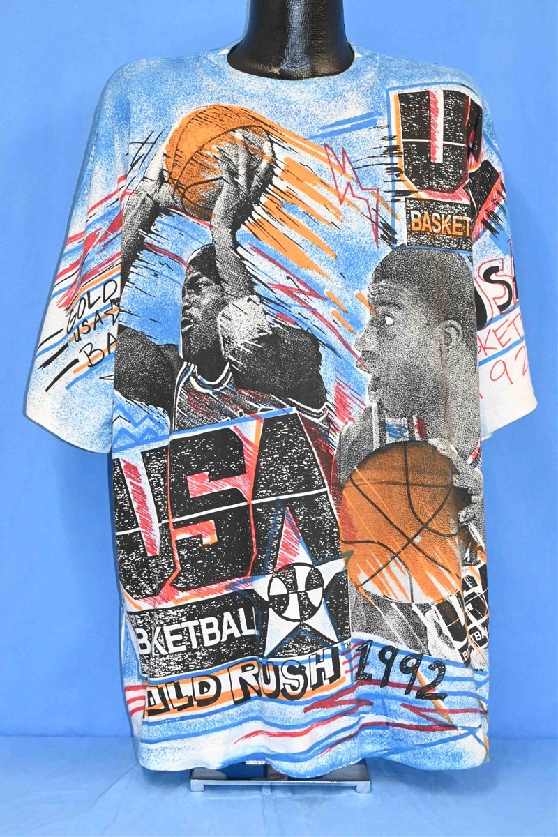 90s US Olympic Basketball Dream Team All Over Print t-shirt product image 2