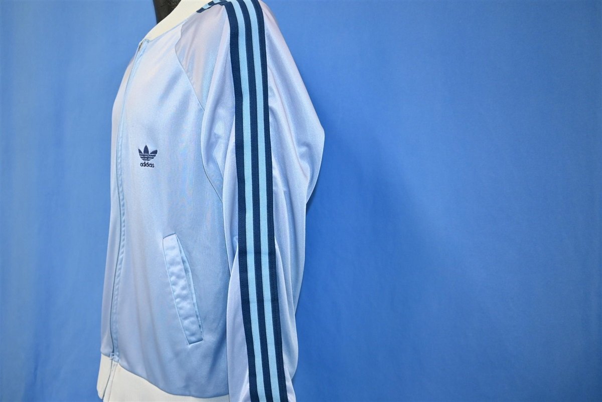 80s Adidas ATP Keyrolan Blue Trefoil Track Jacket Medium product image 6