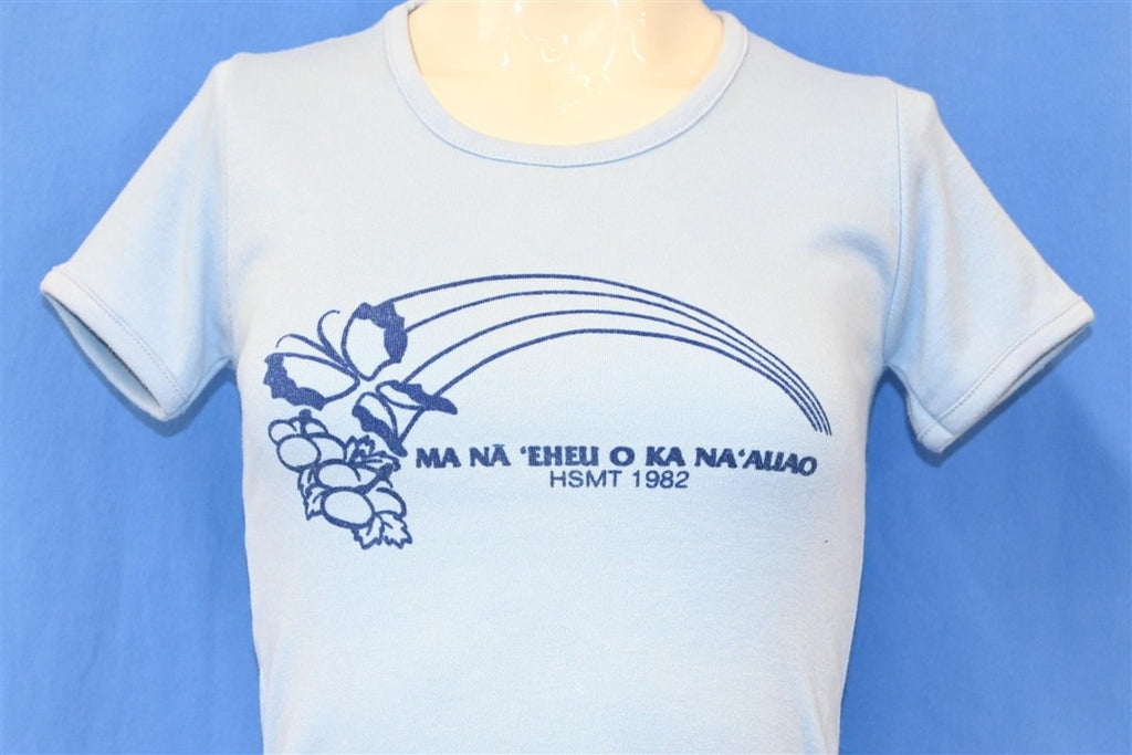 80s Ma Na Eheu O Ka Na'Auao Rib Knit t-shirt Women's Extra product image 1