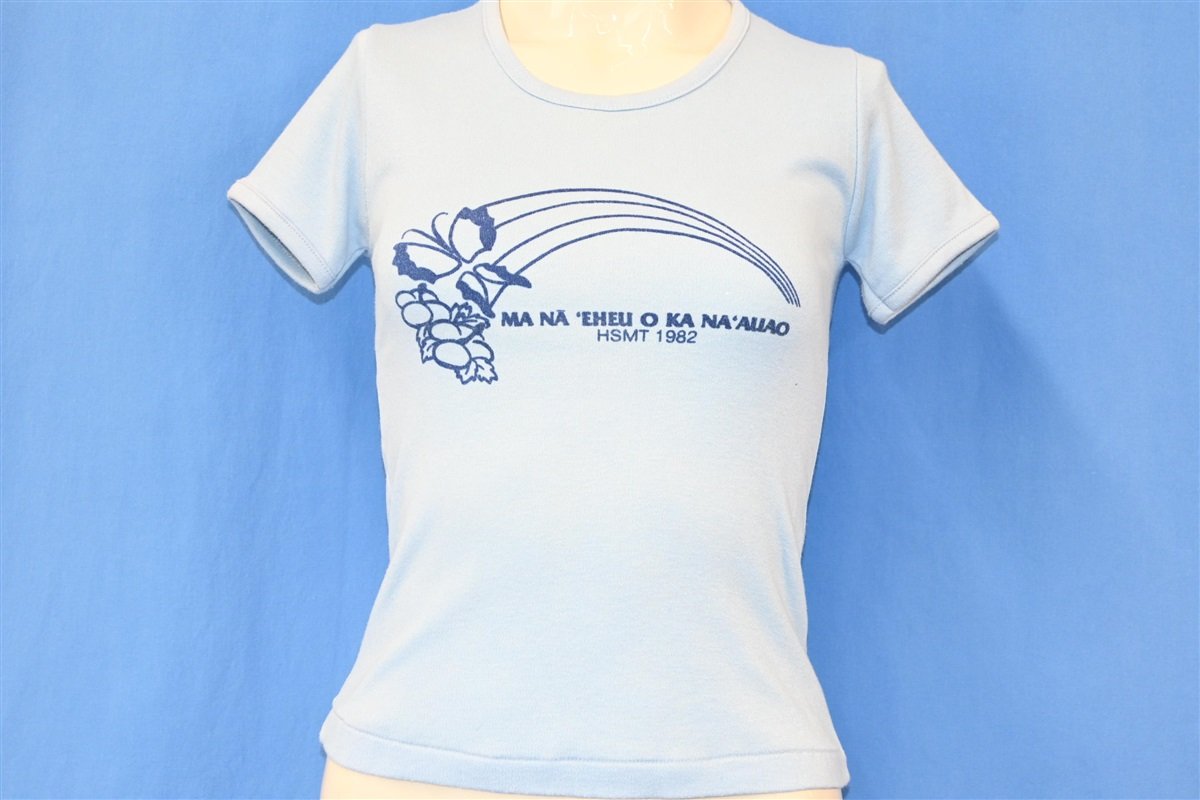 80s Ma Na Eheu O Ka Na'Auao Rib Knit t-shirt Women's Extra product image 2