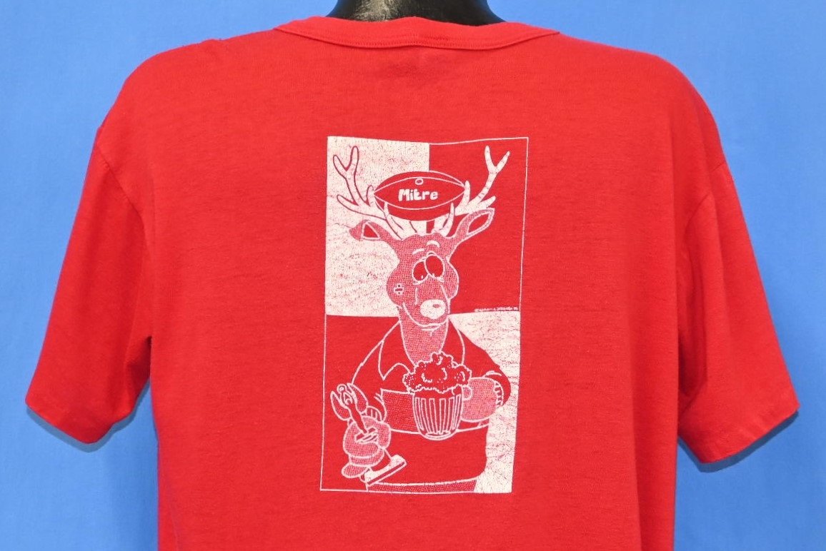 80s Manhattanville College Rugby Tourney t-shirt Extra Large product image 1