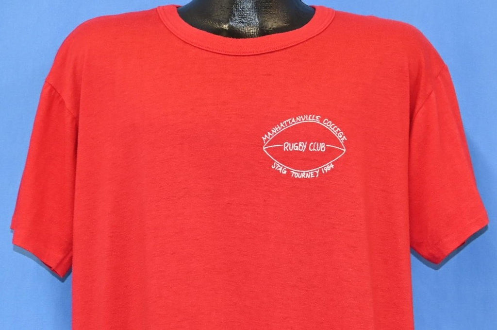 80s Manhattanville College Rugby Tourney t-shirt Extra Large product image 2