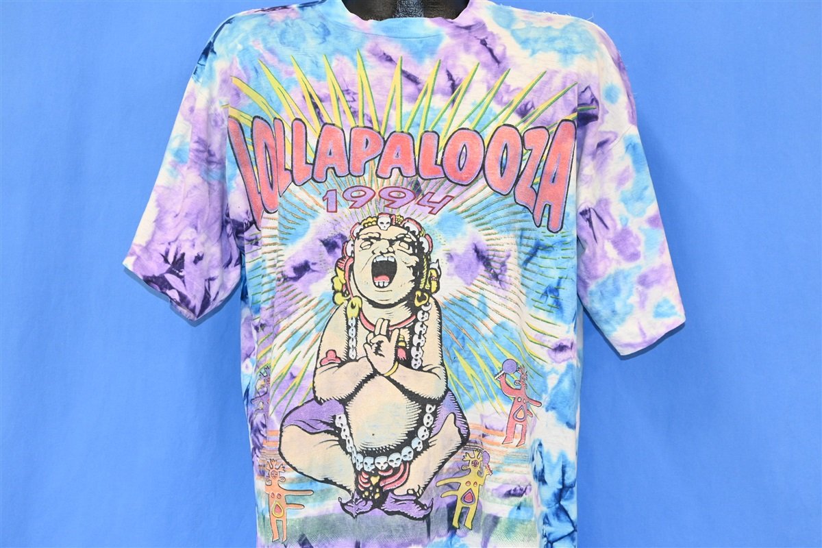 90s Lollapalooza 1994 Music Festival Tie Dye t-shirt Extra product image 1