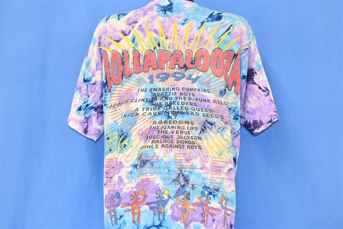 90s Lollapalooza 1994 Music Festival Tie Dye t-shirt Extra product image 3