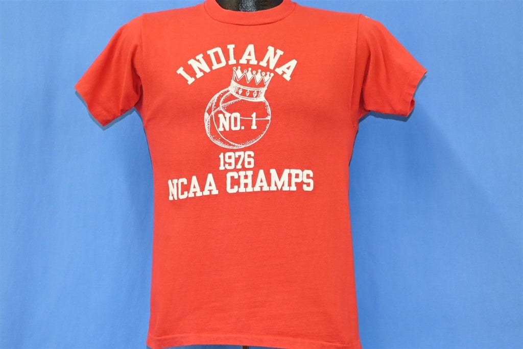 70s Indiana Basketball NCAA Champs Hoosiers t-shirt Small product image 2