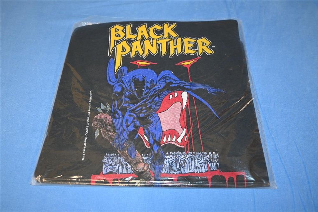 80s Black Panther Marvel Comics Superhero Packaged t-shirt product image 1
