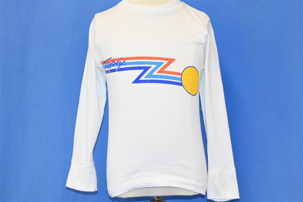 80s Tropix Surf Sun Striped Beach Deadstock t-shirt Youth product image 2