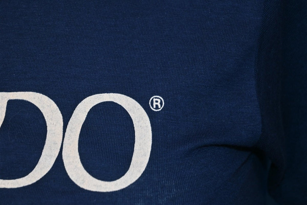 80s Speedo Logo Swimwear Brand Navy Blue t-shirt Extra Small product image 3