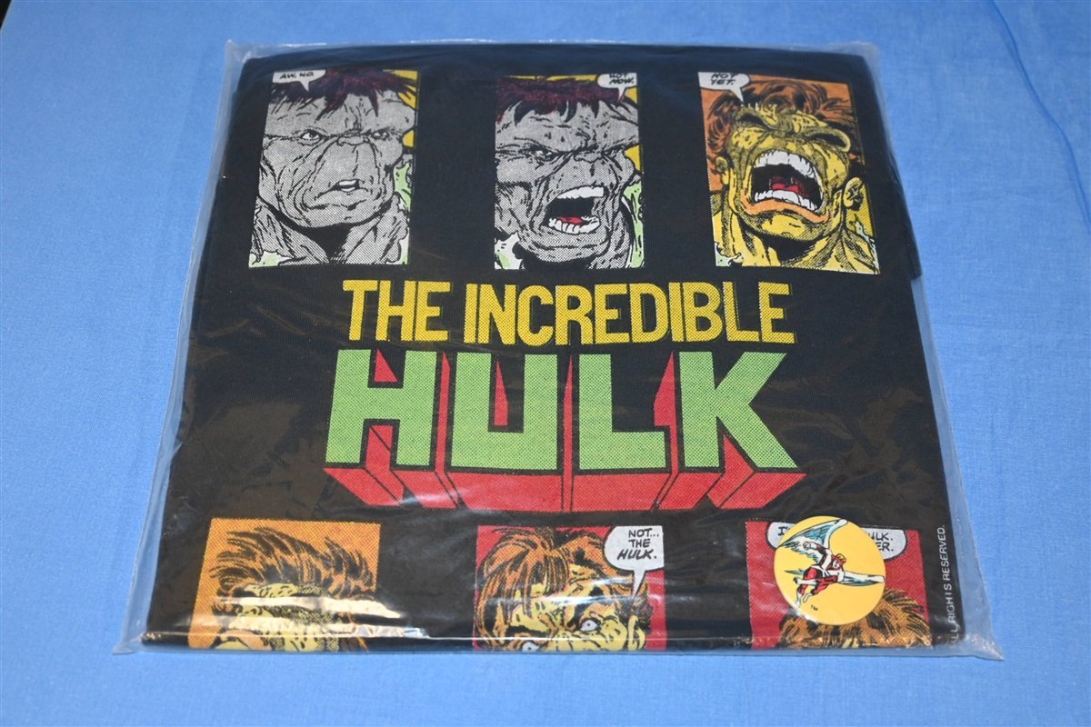 80s Incredible Hulk Bruce Banner Marvel Packaged t-shirt product image 1
