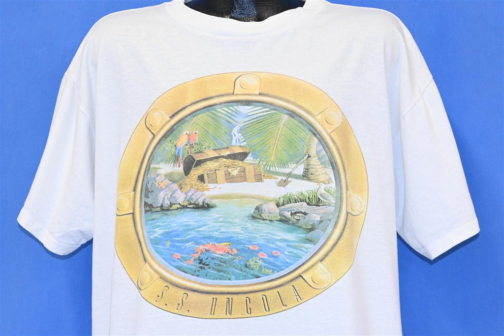 90s 7UP SS Uncola Cruise For Treasure Soda Pop t-shirt XXL product image 1