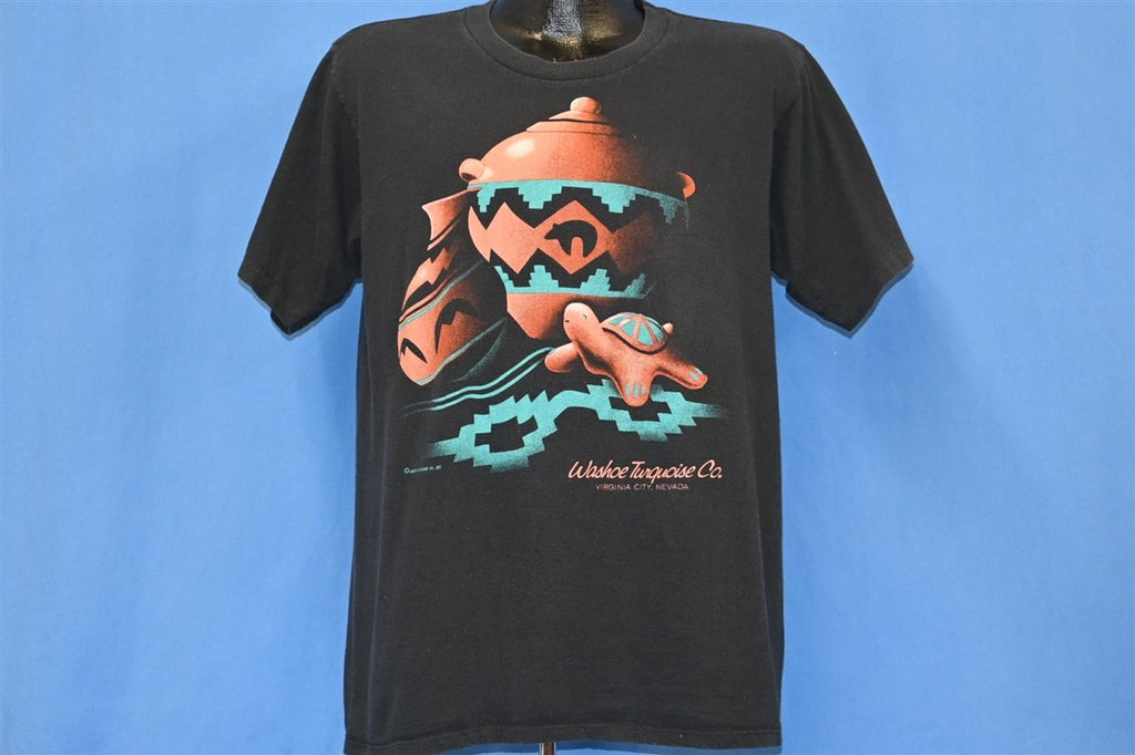 80s Washoe Turquoise Virginia City Nevada Pottery t-shirt product image 2