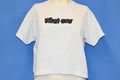 90s What-Ever Embroidered Plaid Gray Half t-shirt Women's product image 1