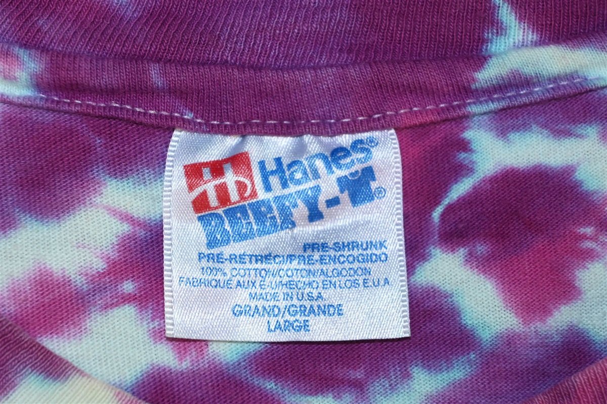 90s Jazz '95 New Orleans Rainbow Tie Dye t-shirt Large product image 3