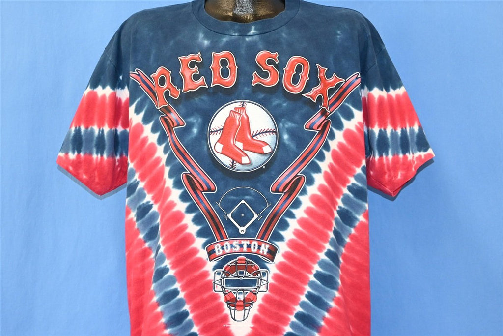 90s Boston Red Sox MLB Baseball Tie Dye t-shirt Large product image 1