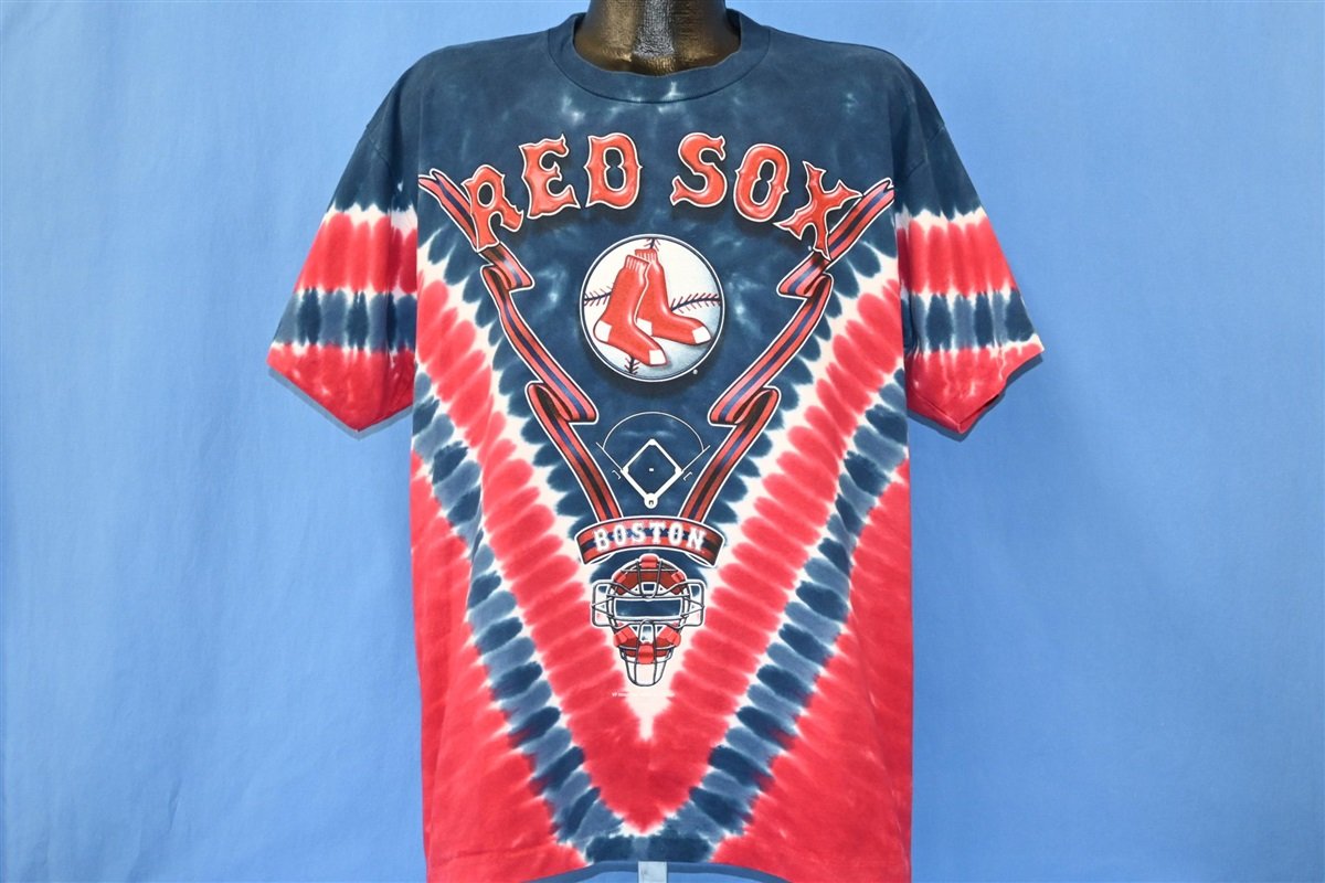 90s Boston Red Sox MLB Baseball Tie Dye t-shirt Large product image 2