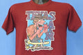 70s Texas A&M Aggies Cartoon Iron On College t-shirt Medium product image 1