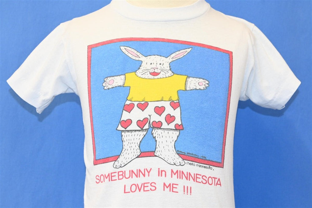 80s Some Bunny In Minnesota Loves Me Tourist t-shirt Youth product image 1