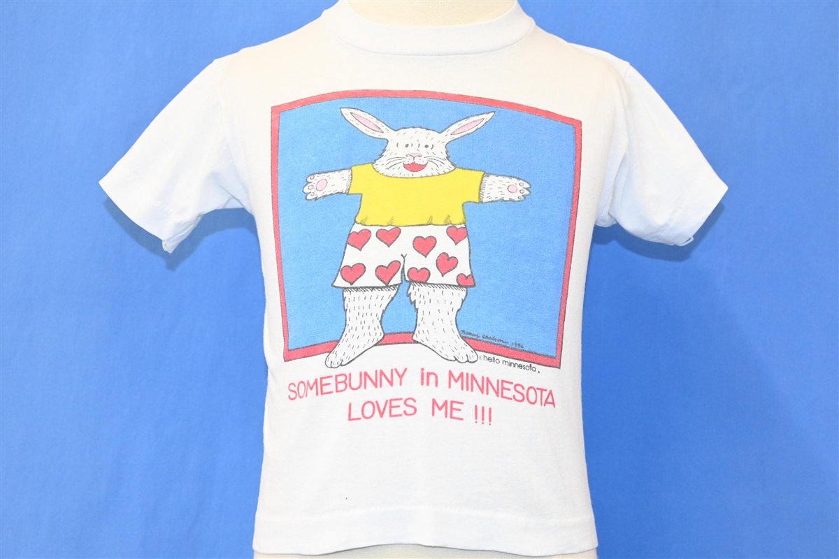80s Some Bunny In Minnesota Loves Me Tourist t-shirt Youth product image 2