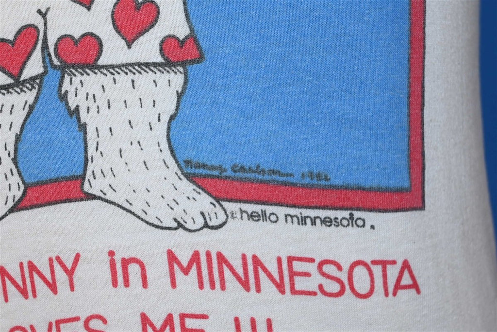 80s Some Bunny In Minnesota Loves Me Tourist t-shirt Youth product image 3