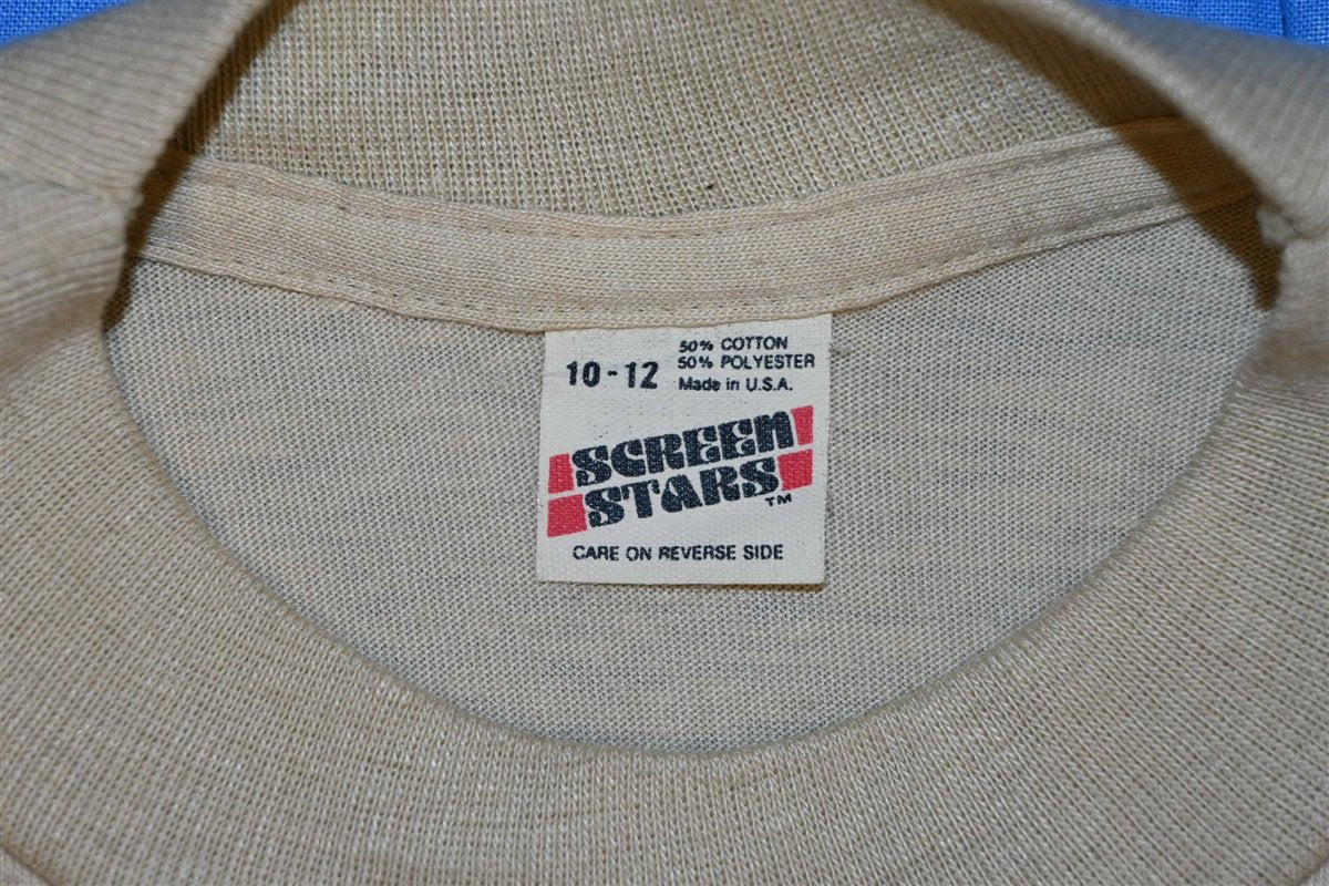 80s Reef Runner Surfer Beige Deadstock t-shirt Youth Medium product image 4