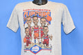 90s Los Angeles Clippers NBA Caricature Lottery t-shirt product image 1