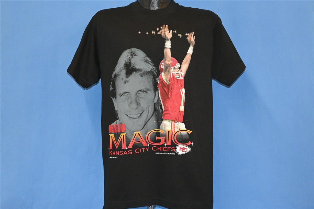 90s Joe Montana Magic Kansas City Chiefs NFL t-shirt Medium product image 2