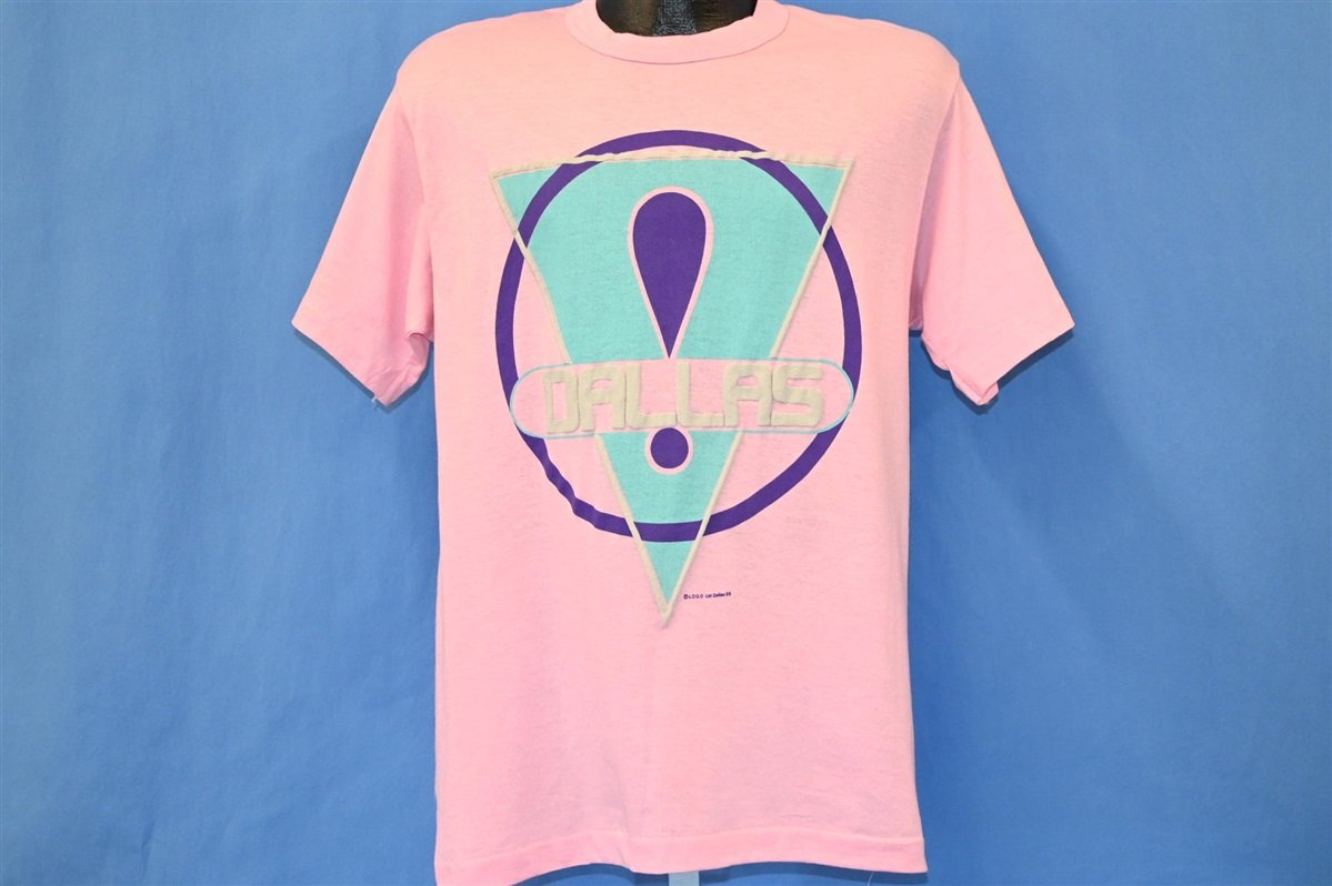 80s Dallas Texas Puffy Paint Exclamation Point t-shirt product image 2