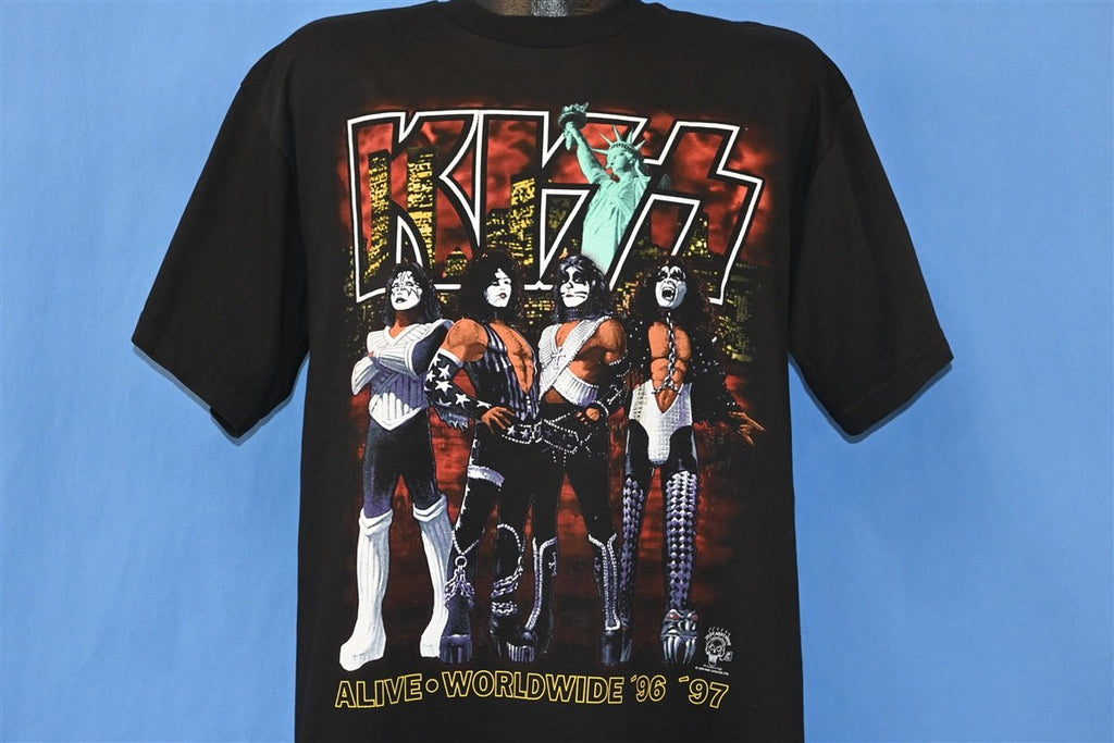 90s Kiss 1996 Tour Madison Square Garden Rock t-shirt Large product image 1
